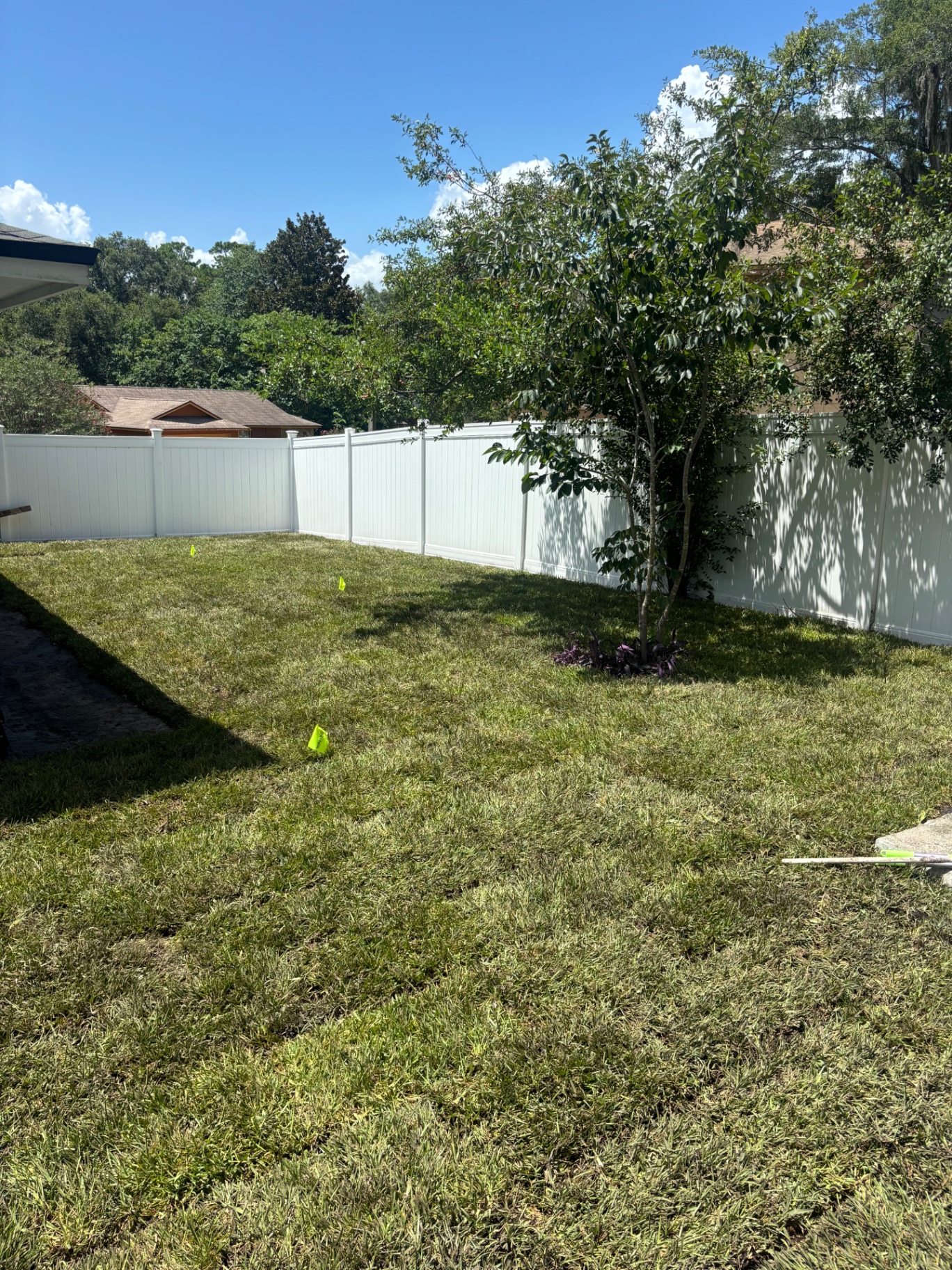 After — Sod Install · Side Yard